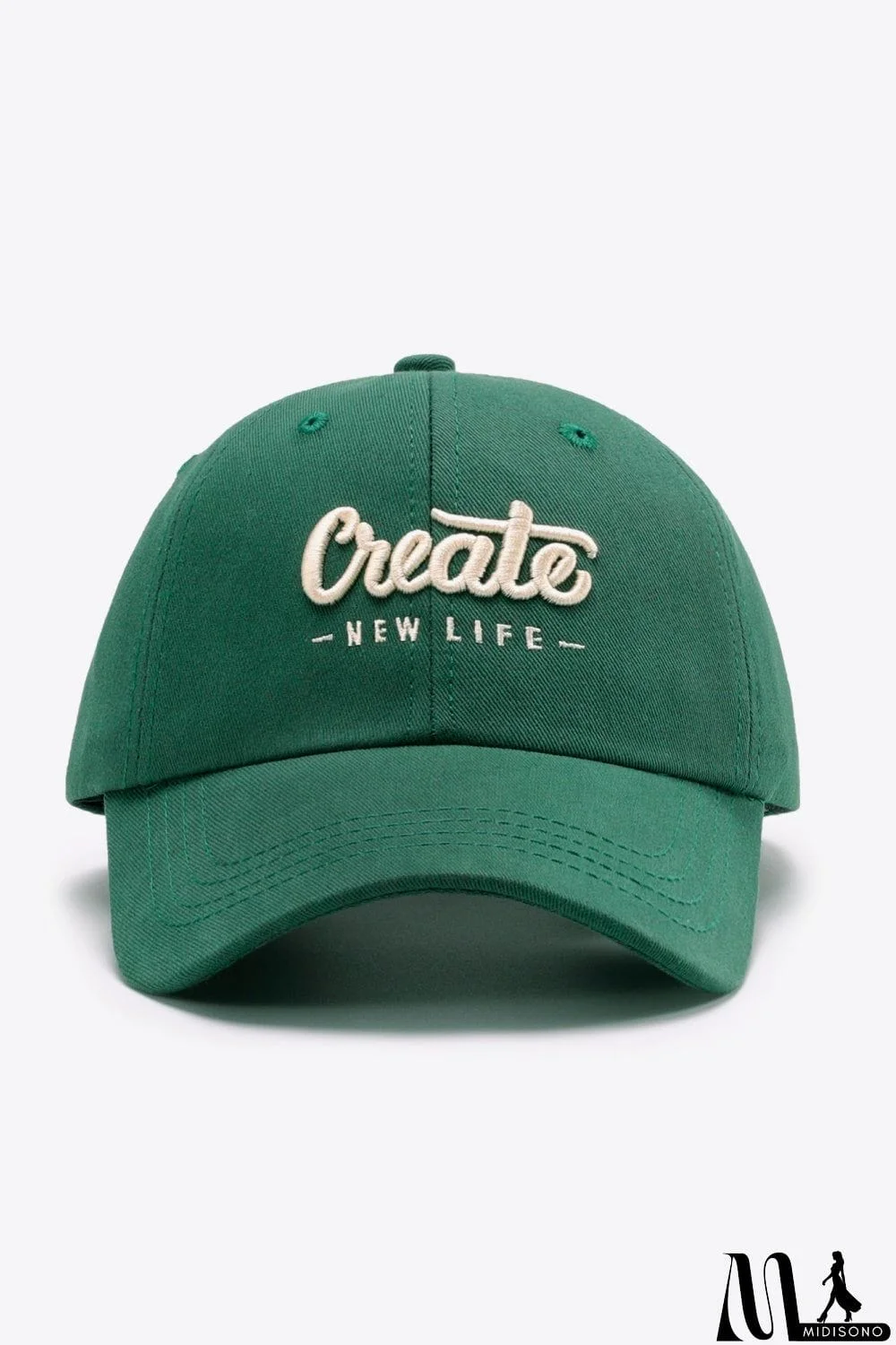 MidiSono - CREATE NEW LIFE Adjustable Cotton Baseball Cap