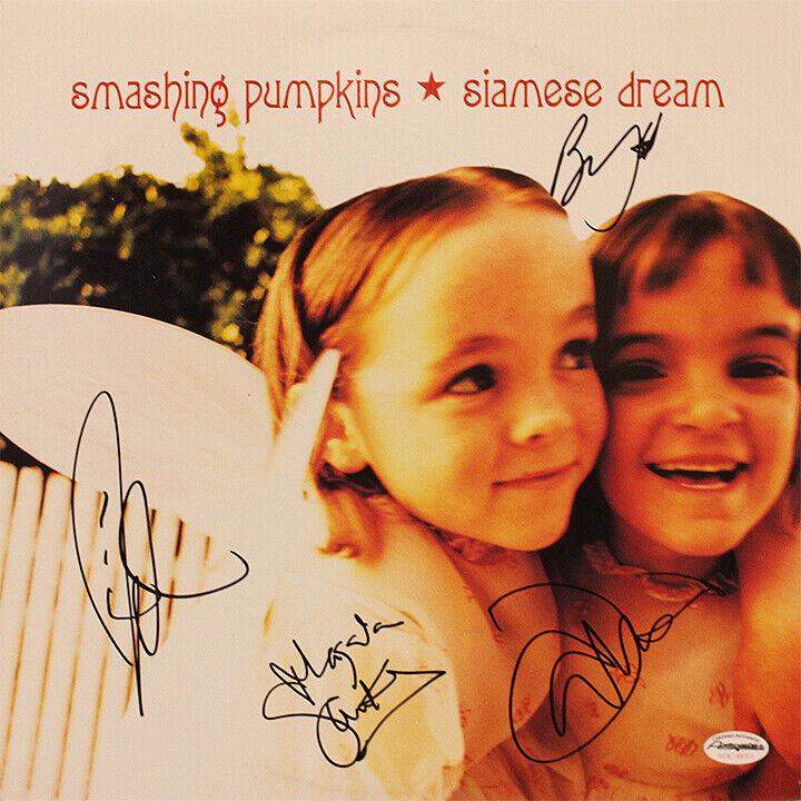 SMASHING PUMPKINS Signed Photo Poster paintinggraph - Indie Grunge Rock Band - preprint