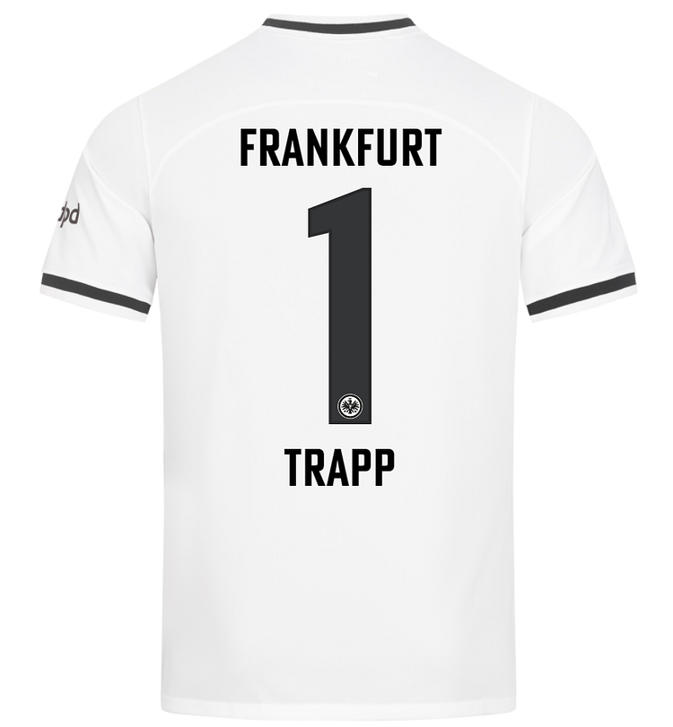 Eintracht Frankfurt Kevin Trapp 1 Trikot Heim 2022-2023