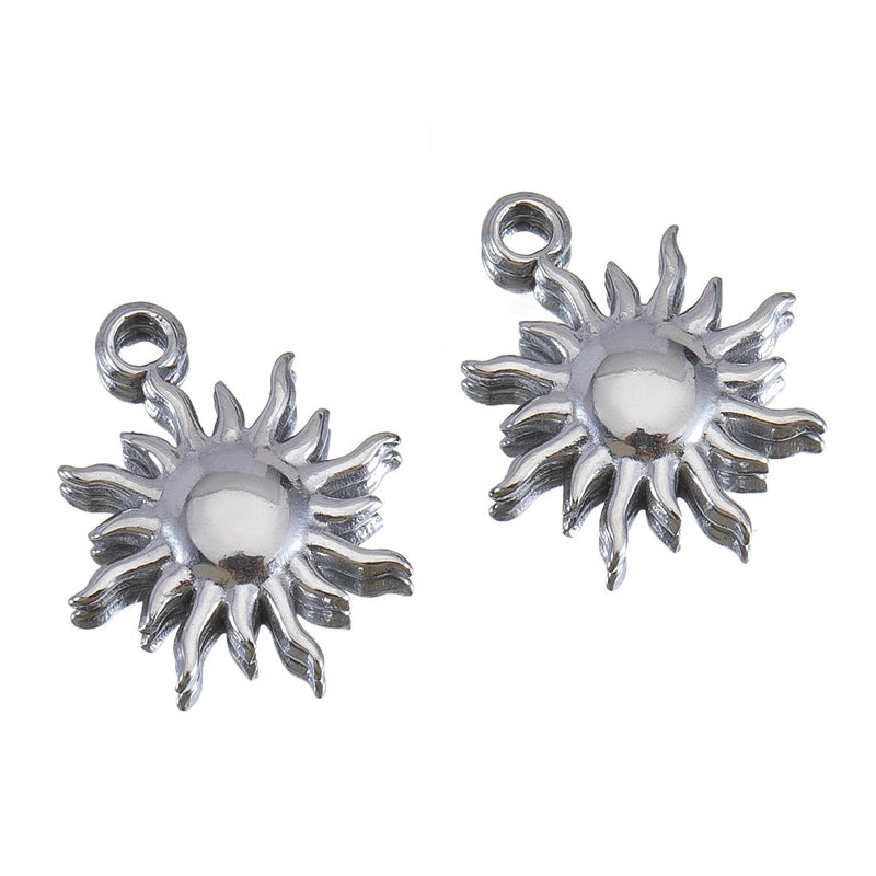 10 PCS/Package 14 * 12mm 304 Stainless Steel Tortoise Dolphin Shell Pendant Jewelry Accessories