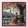 Vintage Victorian-11CT Stamped/Counted Cross Stitch 50*50cm/19.69*19.69in tapestrymarket