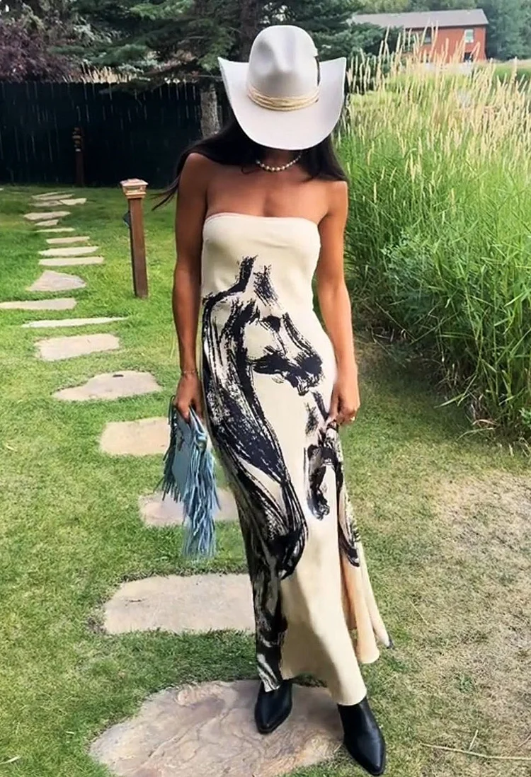 Tube Top Horse Dress