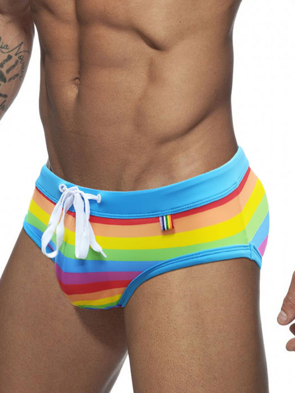 Colorful Striped Triangle Trunks