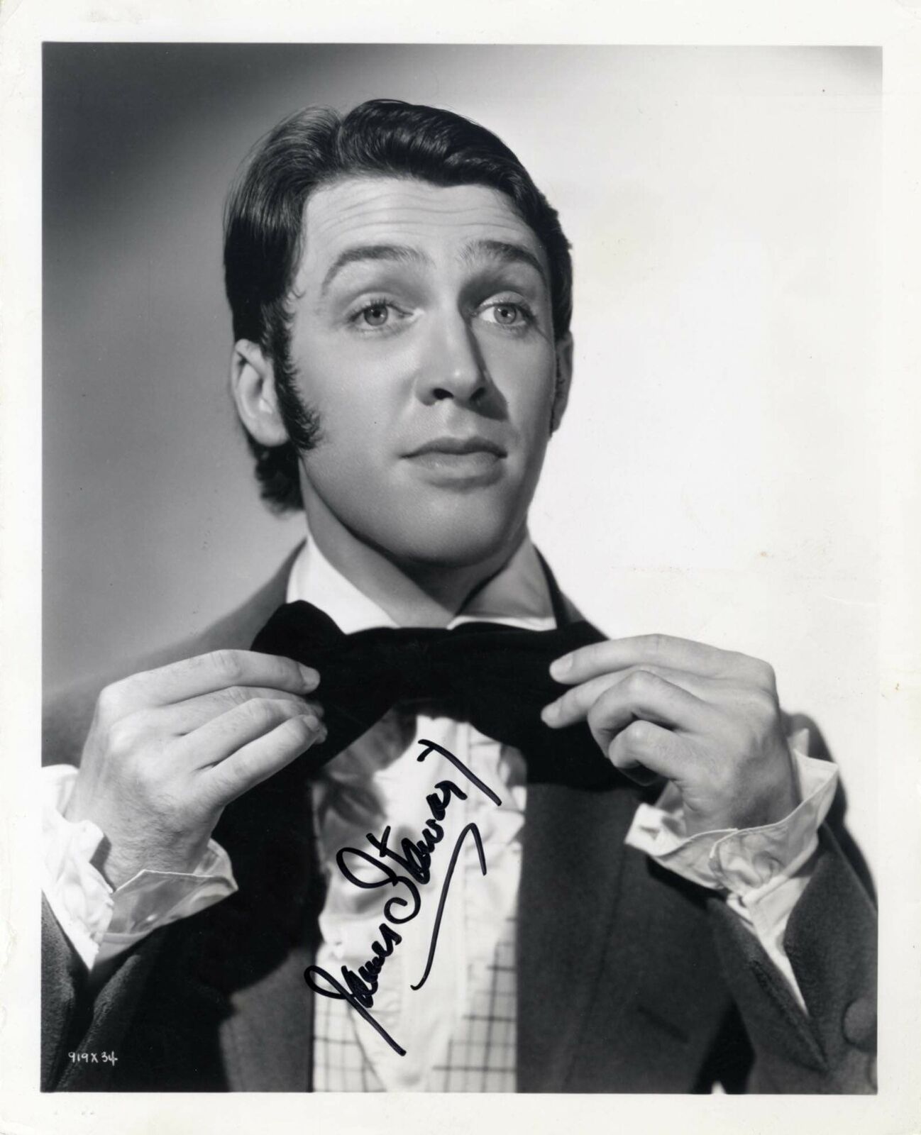 ACTOR James Stewart autograph, signed vintage Photo Poster painting