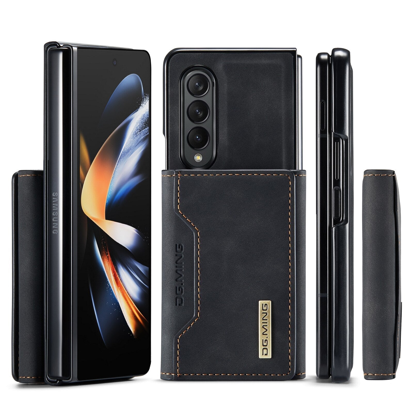 2 In 1 Leather Wallet Case