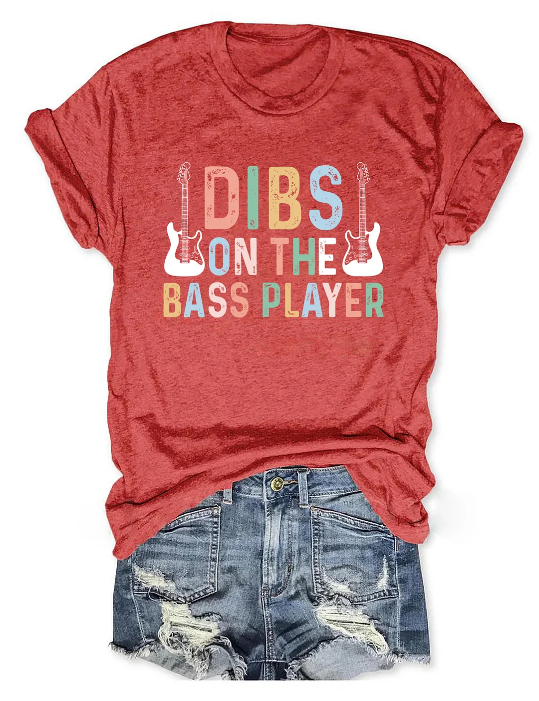 Dibs On The Bass Player T-shirt