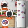 6pcs DIY Independence Day Diamond Painting Fridge Magnet
