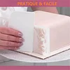 Ensemble de pochoirs de d&eacute;coration g&acirc;teau