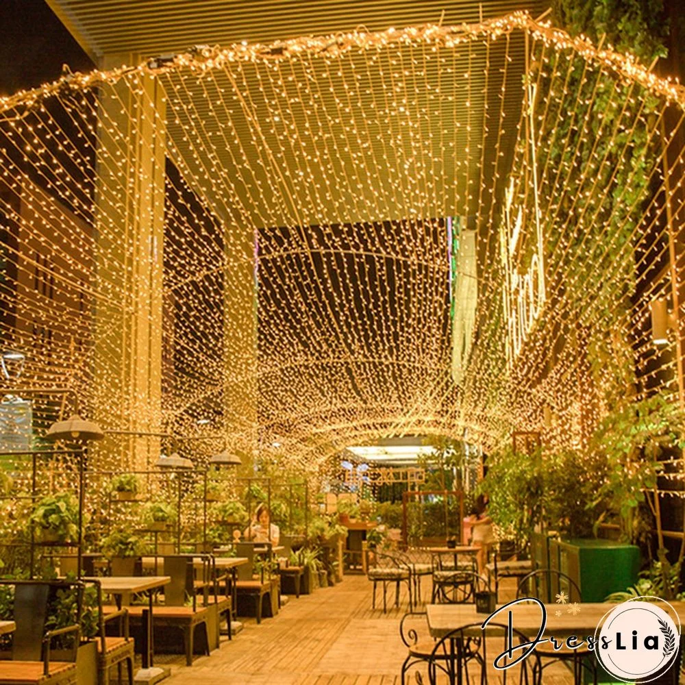 Fairy Lights 10M-100M Led String Garland Christmas Light Waterproof For Tree Home Garden Wedding Party Outdoor Indoor Decor