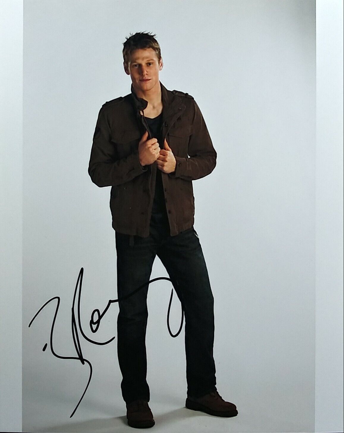 Zack Roerig signed 8 x 10