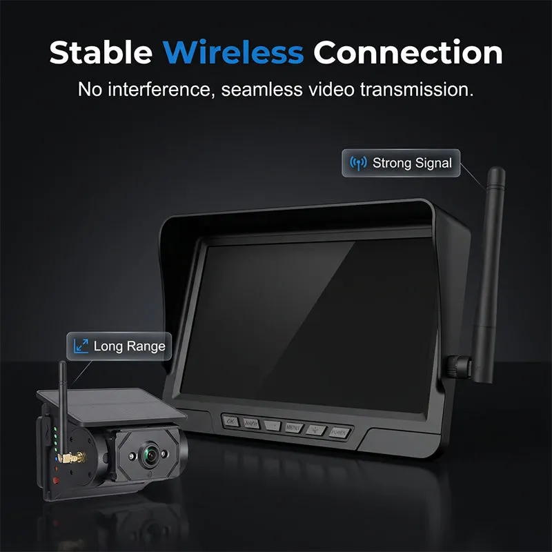 Stable wireless backup camera connection