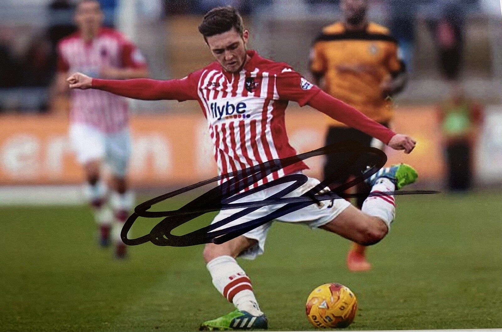 Matt Grimes Genuine Hand Signed Exeter City 6X4 Photo Poster painting
