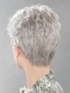 Realistic Fluffy Silver Gray Fashion Wig
