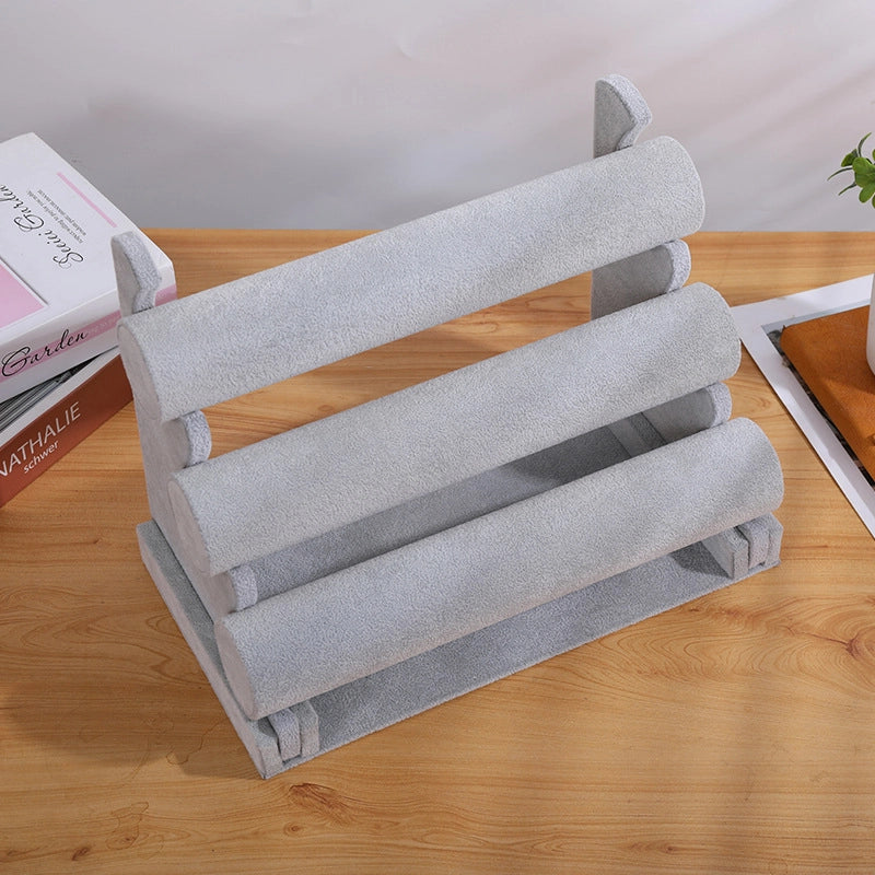 Three-layer Bracelet Rack Jewelry Rack Storage Headband Bracelet Bracelet Jewelry Rack Watch Shelf Jewelry Display Props
