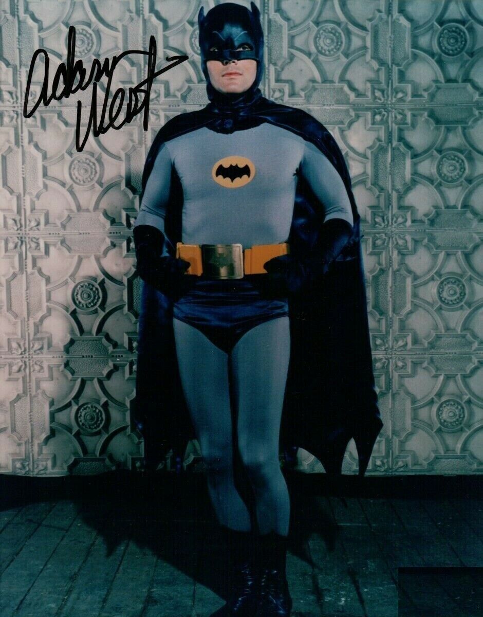 Adam West Autographed Signed 8x10 Photo Poster painting ( Batman ) REPRINT ,