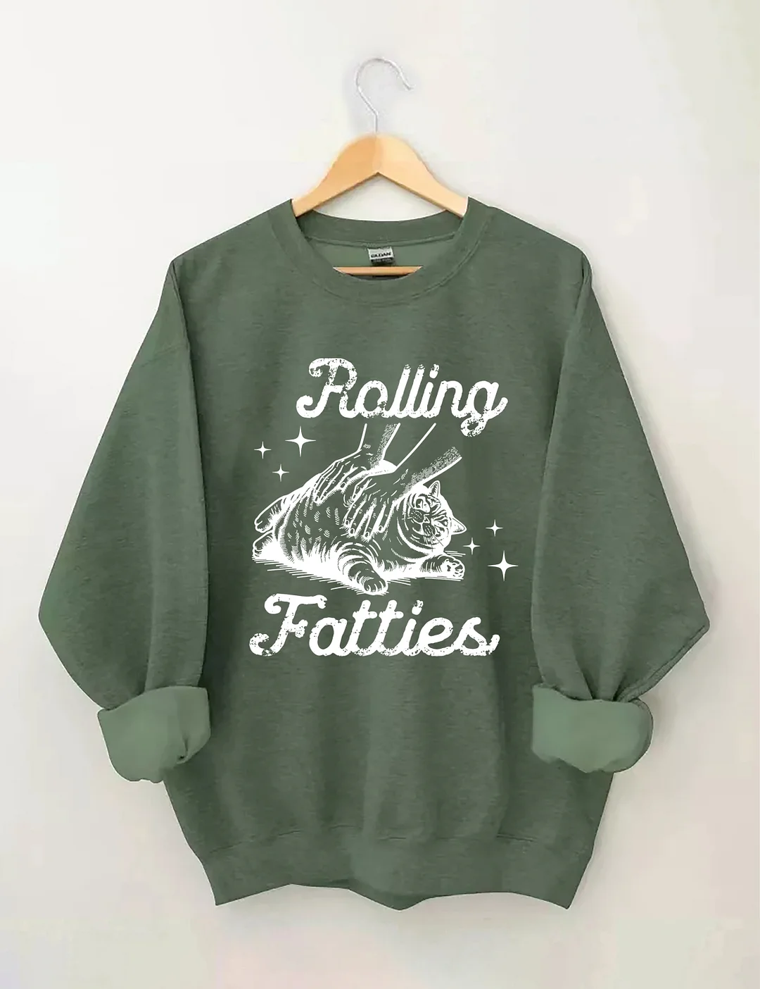 Rolling Fatties Cat Sweatshirt
