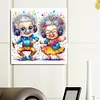 Diamond Painting-DIY Full Round Drill Old Couple