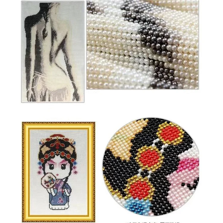 Animal - 9CT Bead Embroidery Cross Stitch-1308917