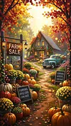 Luxury AB Velvet Diamond Painting Kit - Landscape
