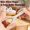 🪨 Massageur &agrave; Pierre Bian Rouge &ndash; D&eacute;tente Manuelle Naturelle & Cibl&eacute;e !