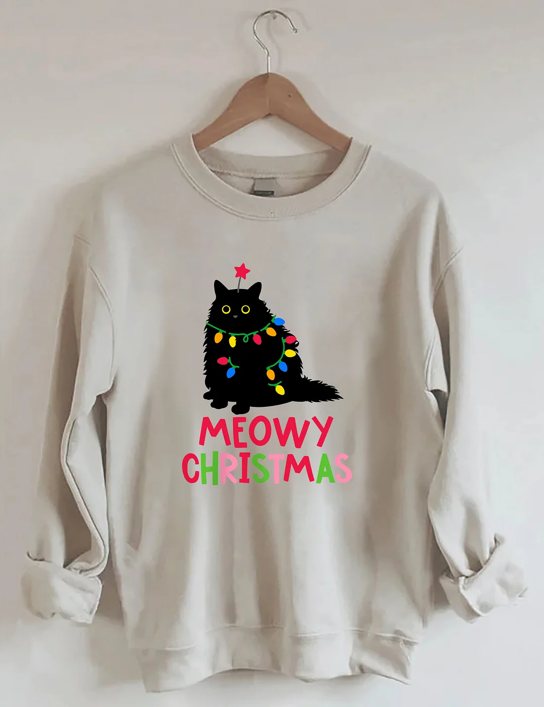 Meowy Christmas Sweatshirt
