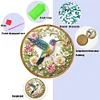(US Only)Bird Wooden DIY Diamond Painting Tray Diamond Art Tray for Home Dining Parties