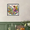 5D DIY Full Round Drill Diamond Painting Girl Kit Home Decor Art Craft 50x50cm (A)