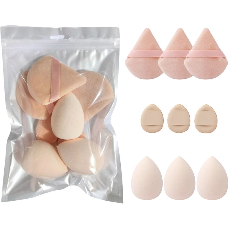 Minimalist Solid Color Hydrophilic Non-Latex Makeup Sponge 200/1000