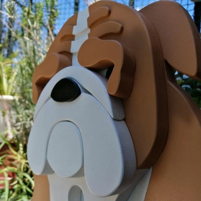 English Bulldog Planter