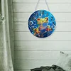 DIY Frog Acrylic Special Shape Diamond Painting Clock