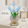 Tulip Bouquet LED Night Light USB Rechargeable Touch Dimming 3-Color