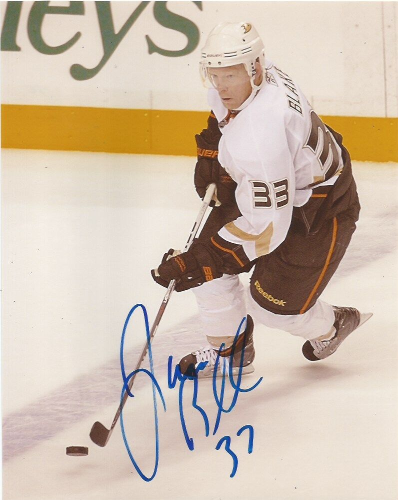 Anaheim Ducks Jason Blake Autographed Signed 8x10 Photo Poster painting COA