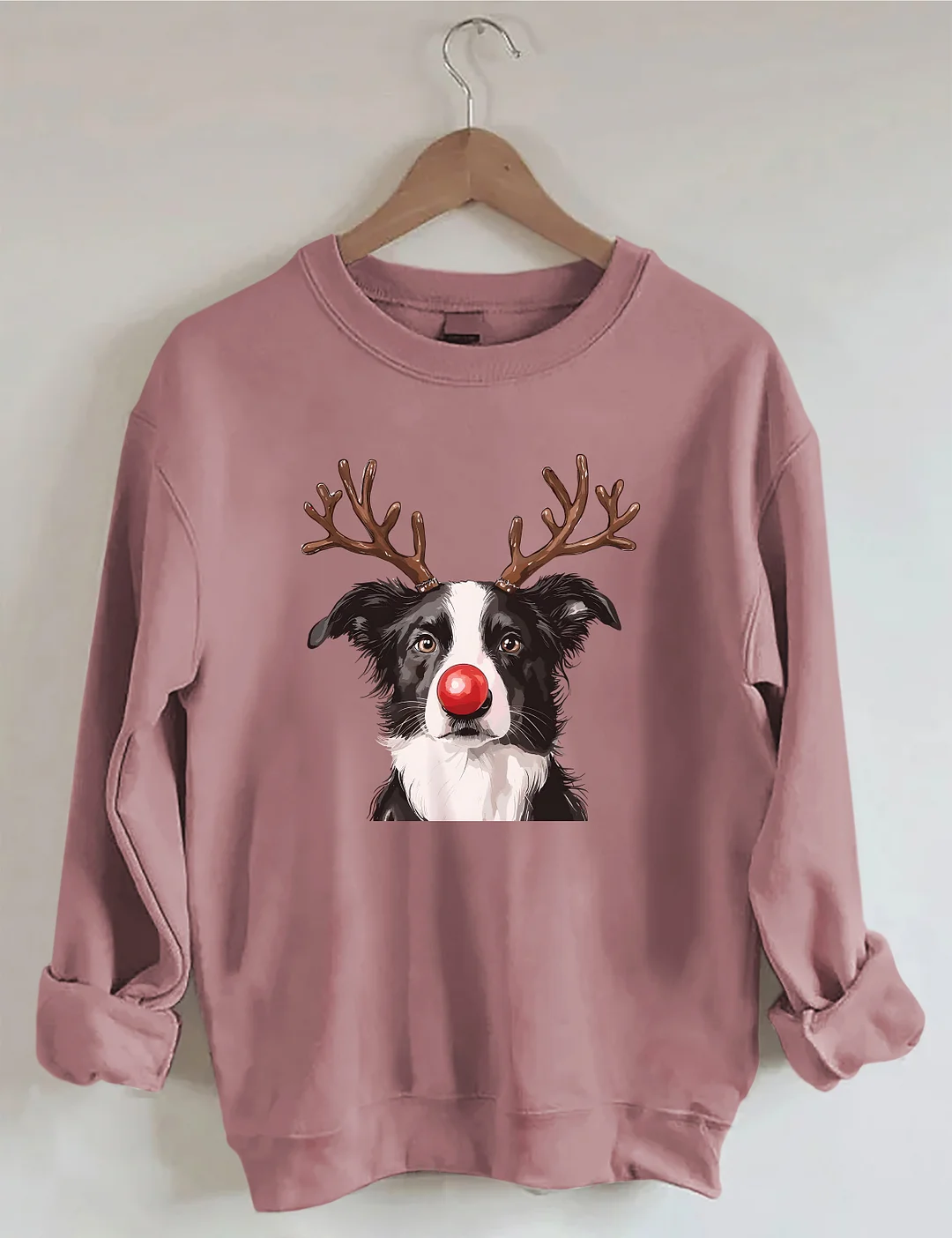 Border Collie Christmas Sweatshirt