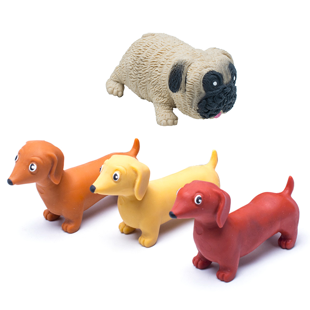 

Simulation Dog Stress Reliever Toys Kids Adult Anti-Depression Squeeze Toys, 501 Original