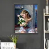 【Clearance Sale】Lily Girl-Paint by Numbers Acrylic Painting 40*50CM