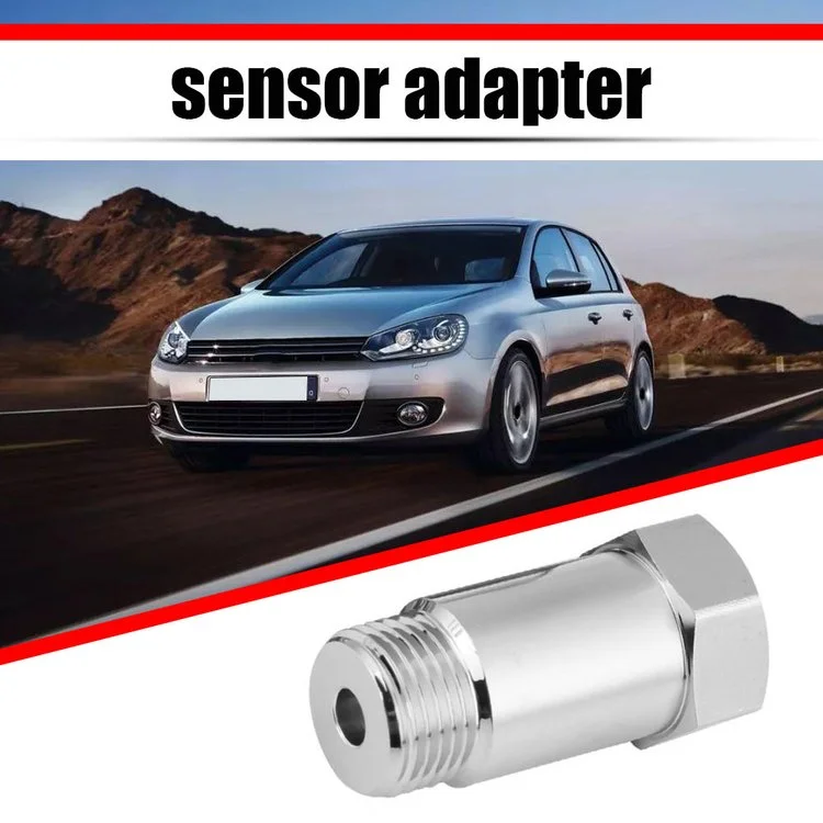 Garlaven Car CEL Fix O2 sensor Extension Check Engine Light Eliminator Oxygen O2 Sensor Extender Adapter M18x1.5