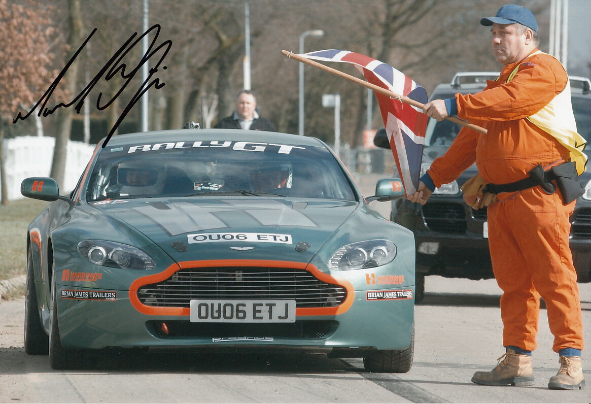 Mark Higgins Hand Signed Aston Martin Photo Poster painting 12x8 2.