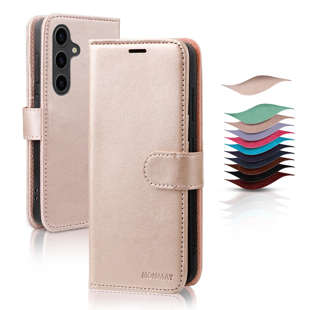MONASAY Wallet Case Fit for Galaxy S24+Plus 5G