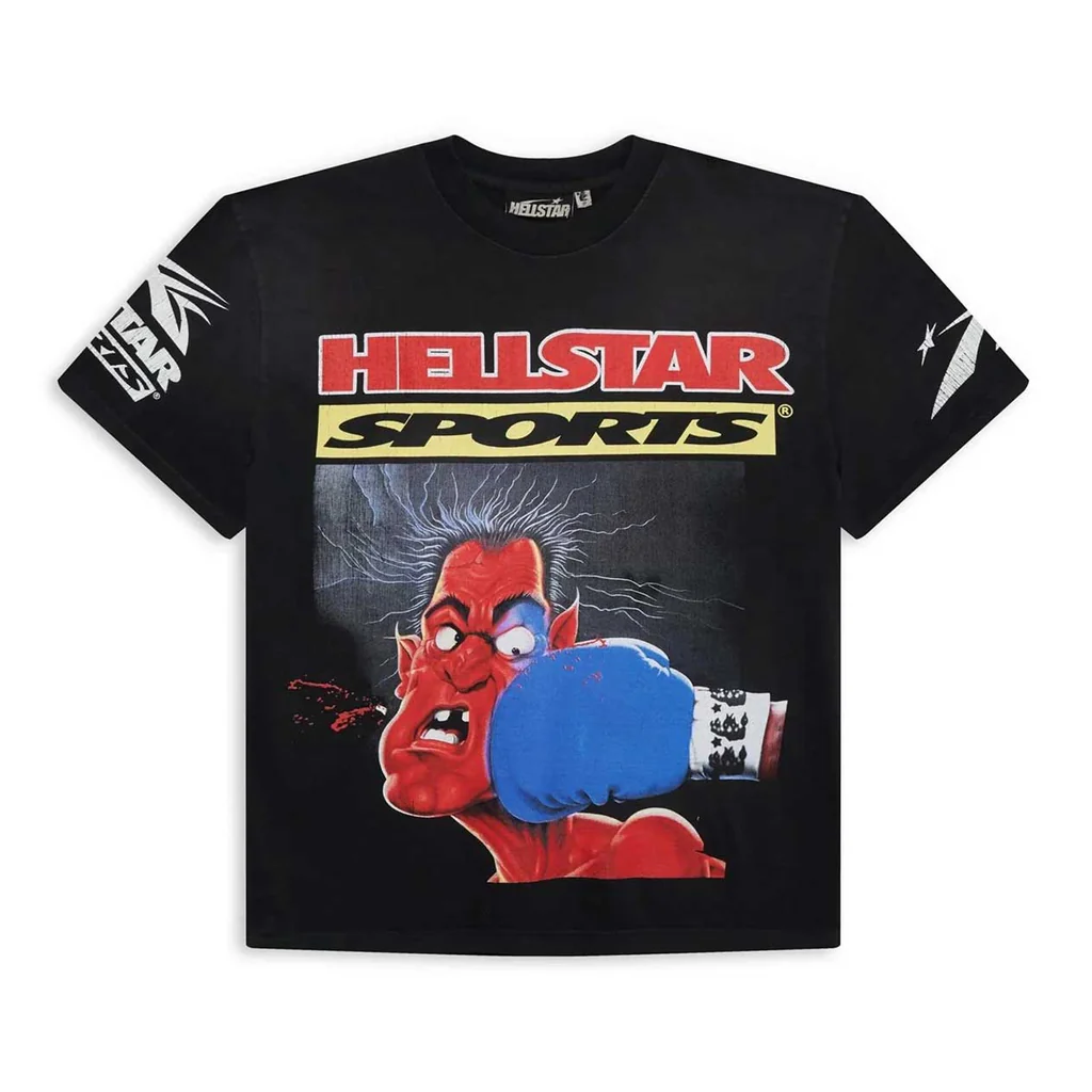 Hellstar Sports Knock-Out Cotton Short Sleeve T-Shirt