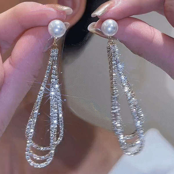 50%OFF丨Drop chain earrings