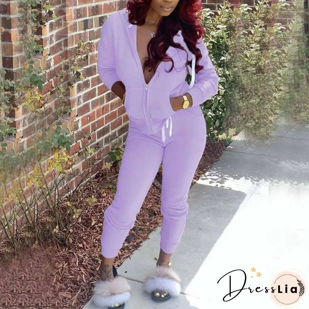 Autumn Tracksuit Women Sets Sweat Suits Ladies Winter Two Piece Outfits Female Joggers