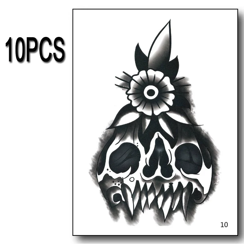 Sdrawing Waterproof Temporary Tattoo Sticker Hand flower tattoo Rose Fake flash Tattoo Arm Foot Back body art Girl Women Men