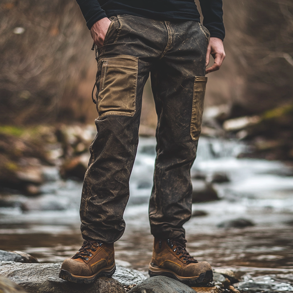  Durable Outdoor Cargo Pants for Men - Perfect for Hiking and Adventure-inspireuse