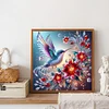 Diamond Painting-DIY Full Round Drill Bird And Flowers