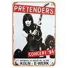 Pretenders - Panneaux en &eacute;tain m&eacute;tallique(20*30cm/30*40cm) - Musique