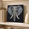 DIY Pre-Framed Elephant Button Art Canvas Kit