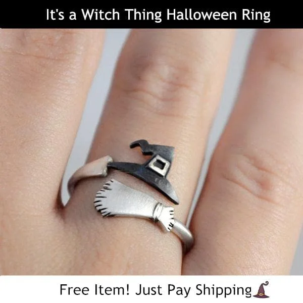 It's a Witch Thing Halloween Ring S12969