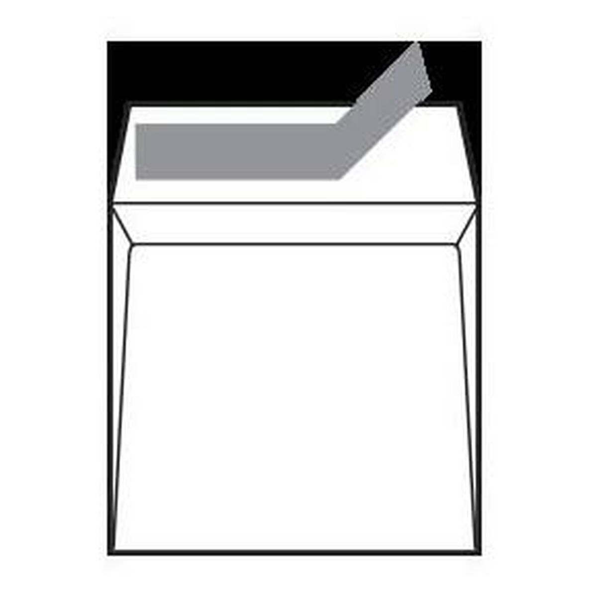 Envelope Sam A-40495 White 26 x 36 cm 260 x 360 mm Self-adhesives 100 g/m&sup2;