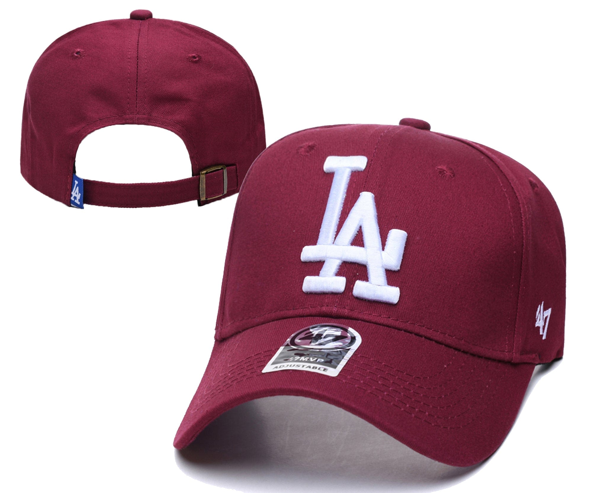 Los Angeles Dodgers Snapback  hat  red mysite
