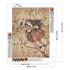 Diamond Painting-DIY Full Round Drill Girl
